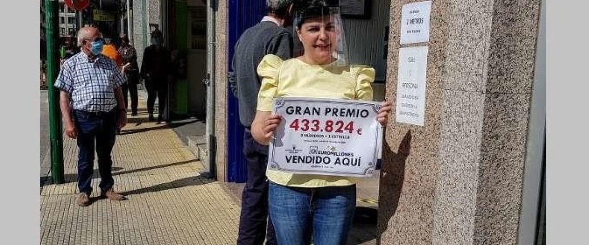 Un vecino de Tui (Pontevedra) gana 433.824 euros en el Euromillones