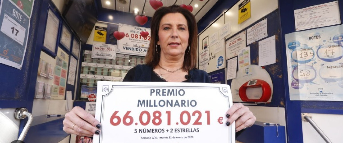 Nuevo millonario en Málaga tras entregarse el gran bote del Euromillones