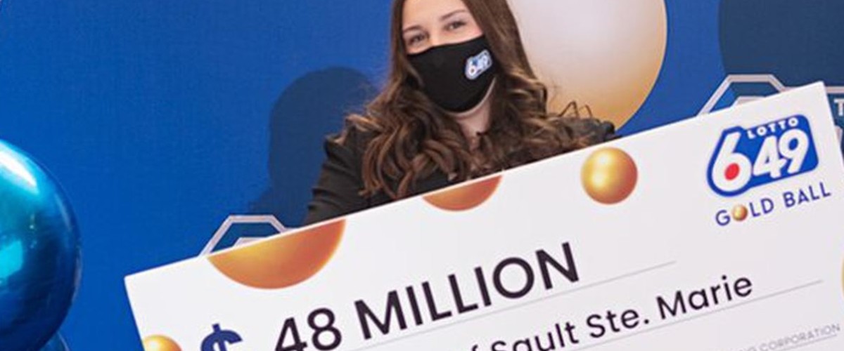 Una joven de Ontario gana 48 millones de dólares en la Lotto 649 Gold Ball