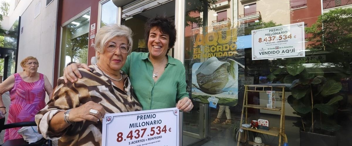 El Gordo de la Primitiva deja un bote de 8.437.533 euros en Córdoba