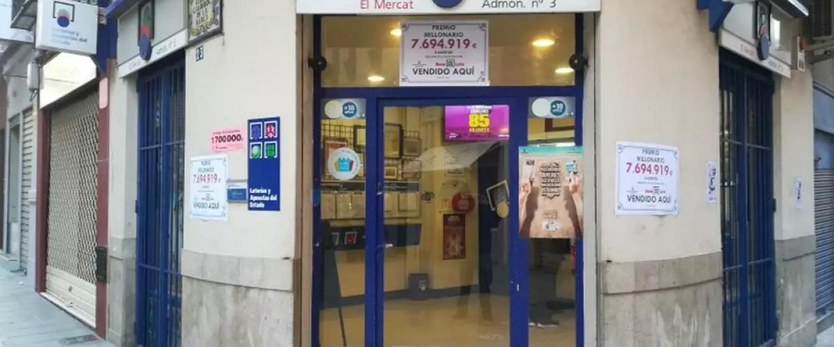 Un participante de Alzira (Valencia) consigue 4.493.785 euros en el Euromillones