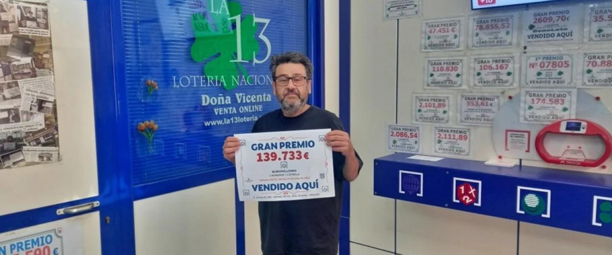 Un jugador de Albacete consigue 140.000 euros en el sorteo del Euromillones