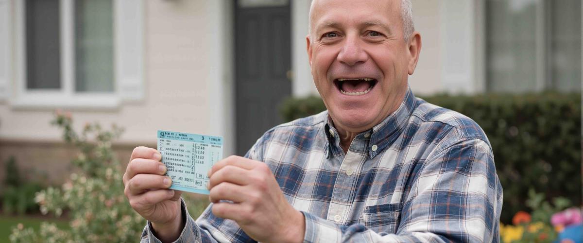 Un padre fallecido deja un cuaderno con números de lotería, su hijo gana 1 millón de libras en un resultado "increíble